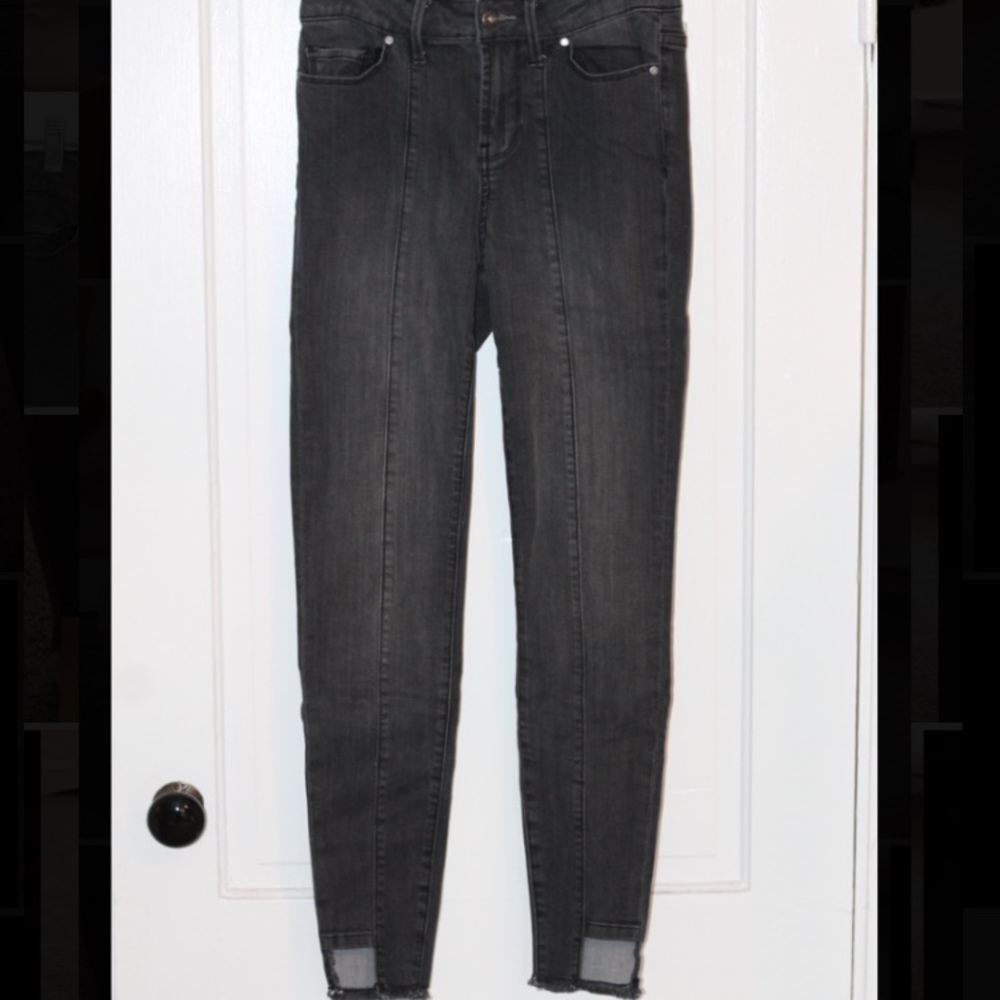 Nordstrom Frayed Hem Skinny Jeans - Picture 5 of 8